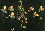 nicolaes eliasz pickenoy osteologilektion med dr. sebastiaen egbertsz china oil painting reproduction